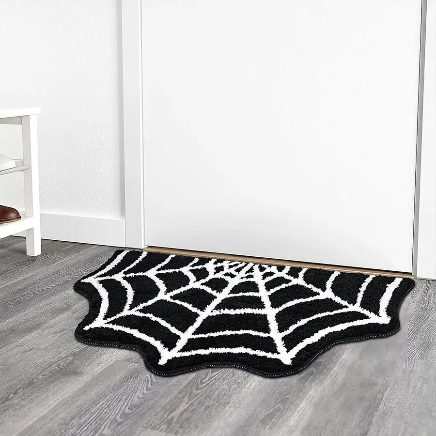 Spider Web Rug — "Tangled Web"