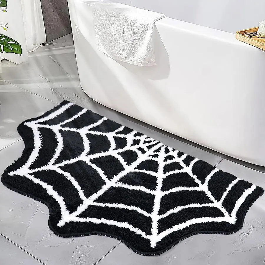 Spider Web Rug — "Tangled Web"