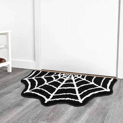 Spider Web Rug — "Tangled Web"