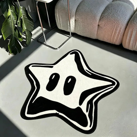 Retro Star Rug — "Starstruck"